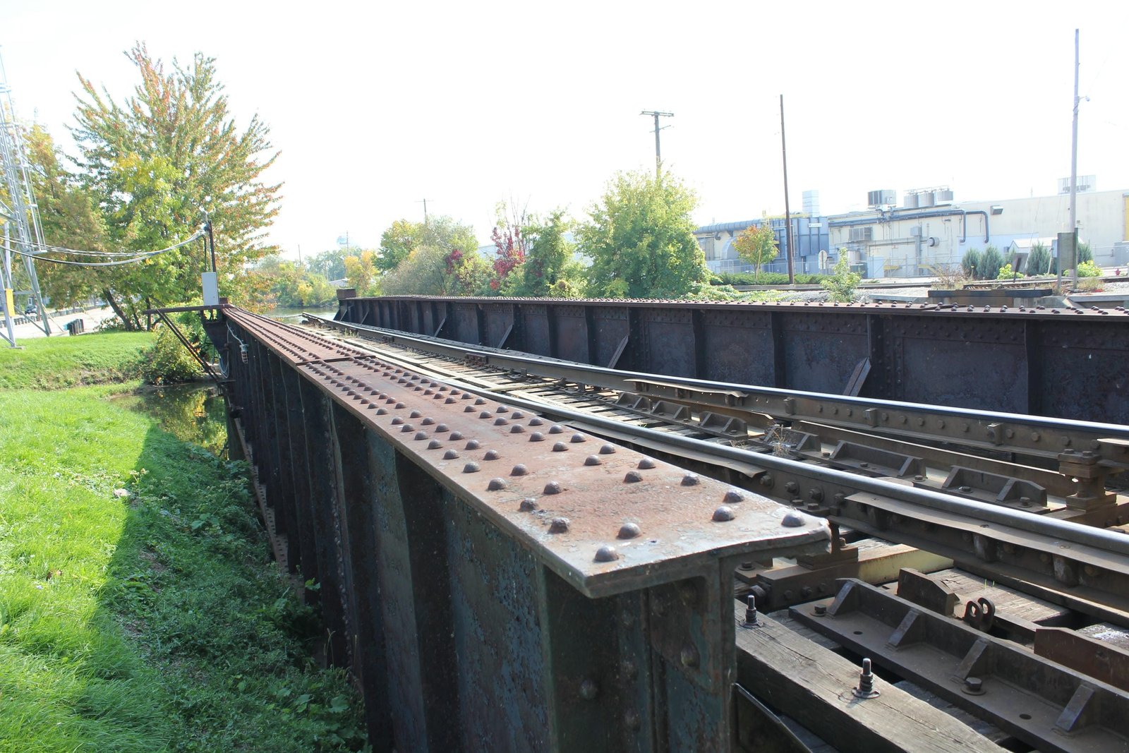 Looking east through bridge